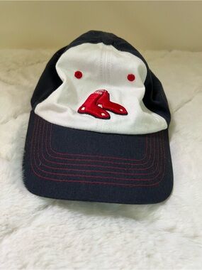 Boston Red Sox Baseball Hat Cap Adjustable Navy White MLB Fan Favorite